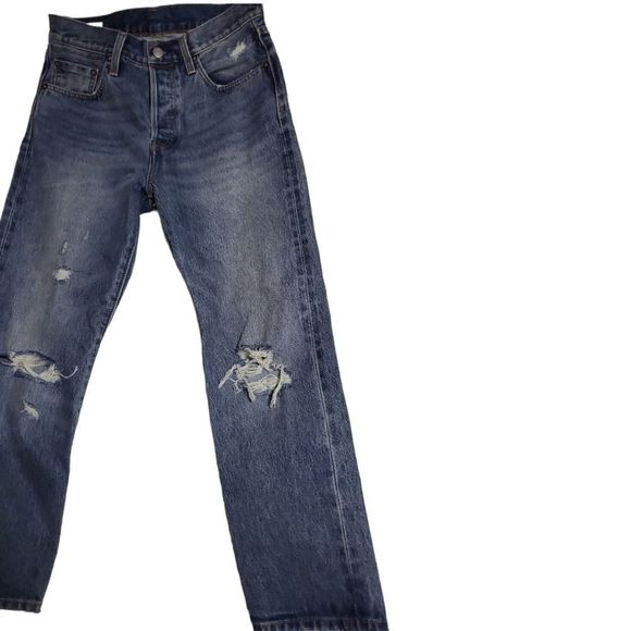 LEVIS 501® High Rise Straight Jean Size 27 - Picture 6 of 15